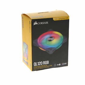 Corsair Ql Series 120mm Rgb Led Fan With Lighting Node Core 3 Pack Open Box
