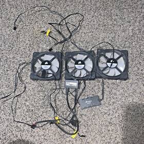 Rwf0022fans Corsair Rwf0019 Rgb Hub And 3x
