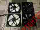 Corsair Stock 120mm Fans Static Pressure 140mm