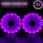 Cp-fan-12025sp X4 Vetroo Purple Led Neon Light Quite Pc Computer Case Cooling