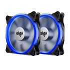 Cp-fan-140ainbl Aigodiy Aigo Blue Halo Led Pc Cpu Computer Case Cooling