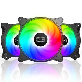 Cp3 120mm Led Rgb Silent Case Fans Advanced Lighting Customizations