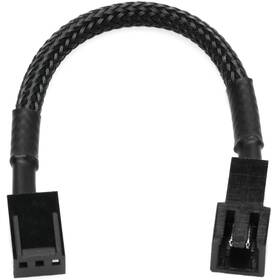 Crj Electronics 850028770009 2-pin Male Fan To Standard 3-pin Pc Adapter Cable 2-pack