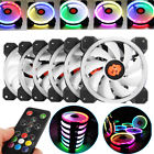 Cwn813527 Insma Computer Case Pc Rgb Cooling Fan Adjustable Led Quiet