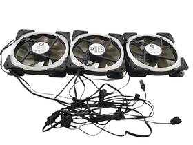 Zfh122512lw Cyberpower 3-pack Pc Hydro Bearing Cooling Fan 12vdc 0.20a 2.4w