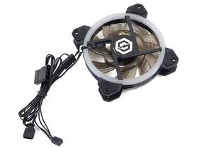 Cyberpowerpc 054621026307 Genuine Desktop Black 3-pin/4pin 120mm Led Rgb Case Cooling Fan