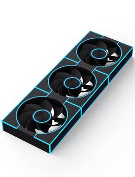 Dm8l Darkflash 3-pack 120mm Pc Case Fans Pwm Argb Sync Addressable Rgb Cooling For Co