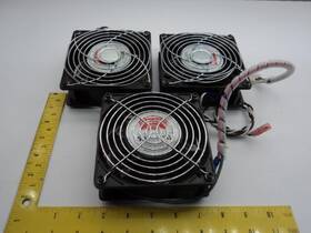 T17315 Dayton 4c549b Lot Of 3 I05 Cfm Axial Fans 3100rpm 115v