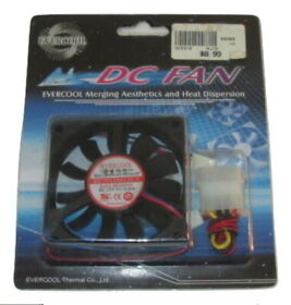 Ec7105m12ca Dc Fan Evercool Bearing Type Ball 12v 3500 Rpm Ec7015