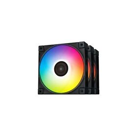 R-fc120-bamn3-g-1 Deep Cool 120mm Argb Computer Case Fan Black Grey 3 Pack