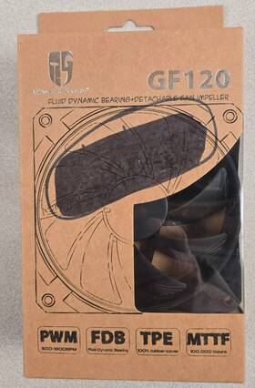Gf120 Deepcool 933412712602 Gamer Storm 120mm Pwm Case Fan - Fluid Dynamic Bearing B1