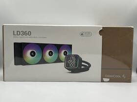 Ld360 Deepcool 360mm Liquid Cooler With Multi Line Display New Sealed