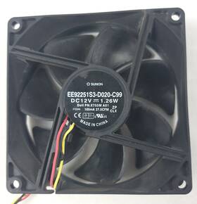 Ee92251s3-d020-c99 Dell 0x755m Case Cooling Fan X755m A01 3-pin 3-wire Sunon