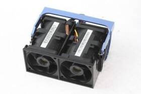 Mc545 Dell Tc146 Poweredge 1950 Dc 12v 1.0 A Dual Fan Assy. With Bracket Incl