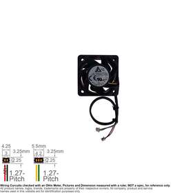 Pfb0412uhn Delta 4423e 07r Muffin Cooling Fan Dc 12v Dc12v 40mm 40x40x28mm 2-pin And 3-pin