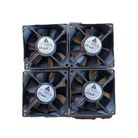 Delta Afb0812m Lot Of 4 80mm 12v Dc Brushless Cooling Fans Server Pc