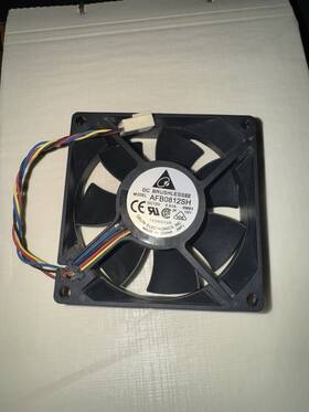 Afb0812sh-6m93yzy Delta Afb0812sh6m93yzy Electronics Dc Brushless Black 80mm X 25mm