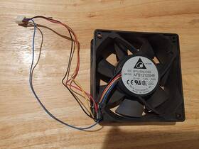 Afb1212she-dx62 Delta 120mm X 38mm Dc12v 1.60a 4-pin 4-wire Fan Lot Of 50 Used