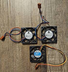Efb0512ha Delta Lot Of 3 Innovative And 12v Dc Brushless Tubeaxial 50mm Cooling Fan 3-pin
