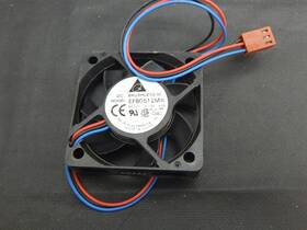 Efb0512ma Delta 12v Dc Fan Axial Ball Bearing 7v To 13.8v 7.5cfm 18db 50x50x10mm