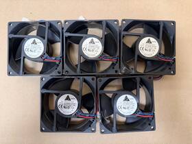 Efb0812shf Delta Electronics Computer Case Cooling Fan - Lot Of 5