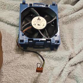 Afb0912dh Delta Electronics 92mm 12v 5-pin Ball Case Fan Black Blue Plastic