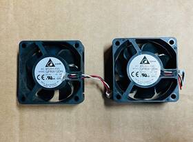 Qfr06 Delta Electronics 12dh 2pcs 12v 51 Cfm High Flow Brushless Ball Bearing Cooling Fan 60x60x25mm