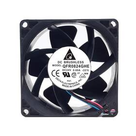 Qfr0824ghe-ce76 Delta Qfr0824ghe Inverter Fan 24v 0.60a 80 38mm Cooling