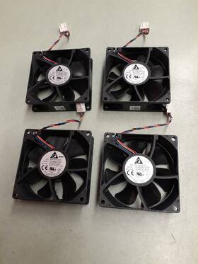 Qur0812sh Delta 4 Cooling Fans Dc 12v 0.50a 03vrgy 3vrgy