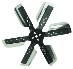 17019 Derale Heavy Duty Fan Blade Series 1000 19 Inch Stainless Steel Flex St