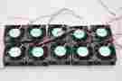 Df126025bm-3g Dynatron 60 X 25mm Double Ball Bearing Case Fan Lot Of 10