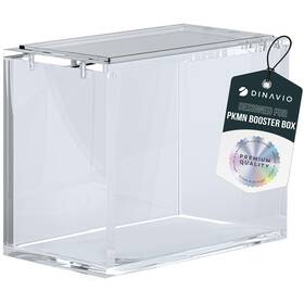 Dc932 Dinavio Crafthouse Pkmn Booster Box Case Acrylic Display Stackable - 8mm 5mm Ultra Thick Acryl