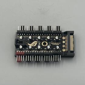 Diyeenii319sox25d Diyeeni 4pin Chassis Fan Hub 10 Port Pc Case Cable Control Pwm Controller Splitter