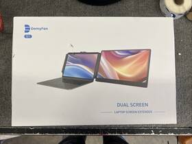 1900x1200p Domyfan S1 14 Inch Laptop Extender 60hz. New Open Box. Actually Pics