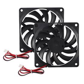 Dorhea 14664-1 2pcs Dc 24v 8010 3d Printer 80x80x10 Brushless Cooling Fan 80mm For Pc Cpu Co
