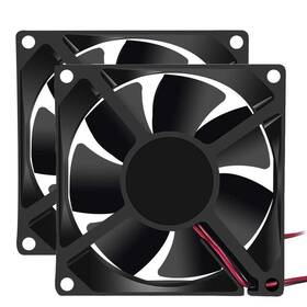 8025 Dorhea 701715433748 2pcs 24v 3.14in 0.98in Fan 80mm X 25mm Dc Brushless Cooli