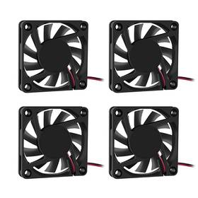 6010 Dorhea 701715505148 4pcs Dual Ball Bearings Fan 60x60x10mm Dc 12v Brushless Cooling Bal