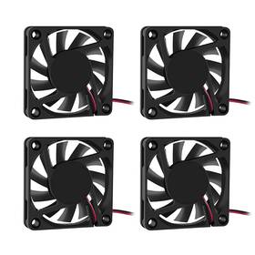 6010 Dorhea 701715505520 4pcs Dual Ball Bearings Fan 60x60x10mm Dc 12v Brushless Cooling Repl