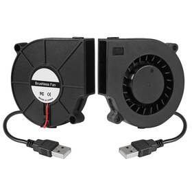 7530 Dorhea 705353205774 2pcs Fan 75x30mm Dc 12v 75mm X 30mm Brushless Cooling Replace