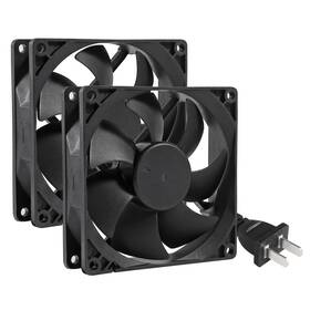 Da11928-1 Dorhea 2pcs 9225 Fan 90mm 10a 250v Dual Ball Bearing Cooler 92mm X 25mm F