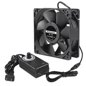 Da12046-1 Dorhea 120mm Fan X 38mm 110v 220v Ac Powered Cooling With Speed Controller