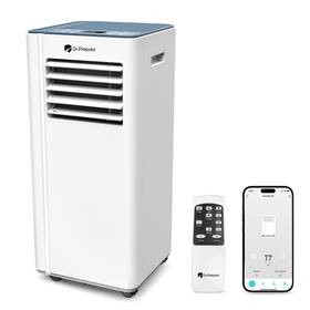 Dcac08bf Dr.prepare 8 000 Btu Portable Air Conditioner With Wifi Enabled Cooling Deh