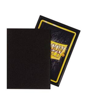 At-11002 Dragon Shield Matte Black Standard Size 100 Ct Card Sleeves Individual Pack