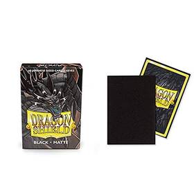 Supdsmtmbk1 Dragon Shield Matte Mini Japanese Black 60 Ct Card Sleeves Individual Pack