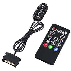 Ds Leddess 723990147998 Mini Argb Pc Fans Controller Kit For Rainbow Case Led Strip