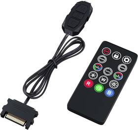 Ds035 Ds Leddess Mini Argb Pc Fans Controller Kit With One-to-one Matching Function For Comput