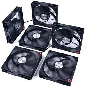 19.89dba Ds Leddess Ofb08f Black 120mm Pc Case Cooler Fans 37cfm High Performance Cooling Low