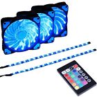 Dsfi02 Case Fan Light Led Silent For Computer Cases 795042901230