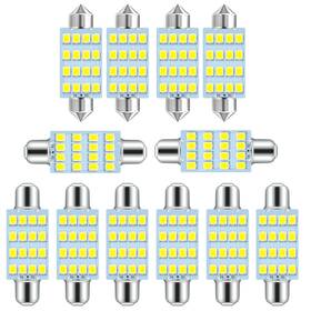 Ebf-sj41 Ebaifun 12v 578 6411 41mm 42mm 43mm 44mm Festoon Led Bulb 212-2 211-2 560 569 6451 De