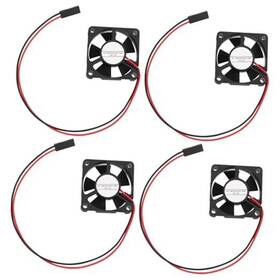 737-el Ecsing 4pcs Dc 5v Cooling Fan 35x35x10mm Brushless 2 Pin Mini